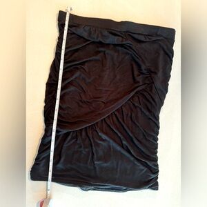 Bebe Black Strapless Shirt